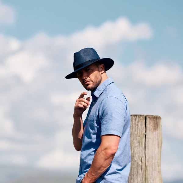 The Hat Shop Failsworth Paper Straw Safari Fedora Hat