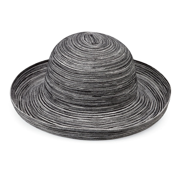 The Hat Shop Ladies Wallaroo 'Sydney' Sun Hat Black/White