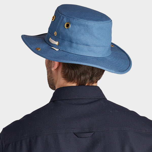 Tilley T3 Cotton Duck Sun Hat Denim Blue 'UPF50+'