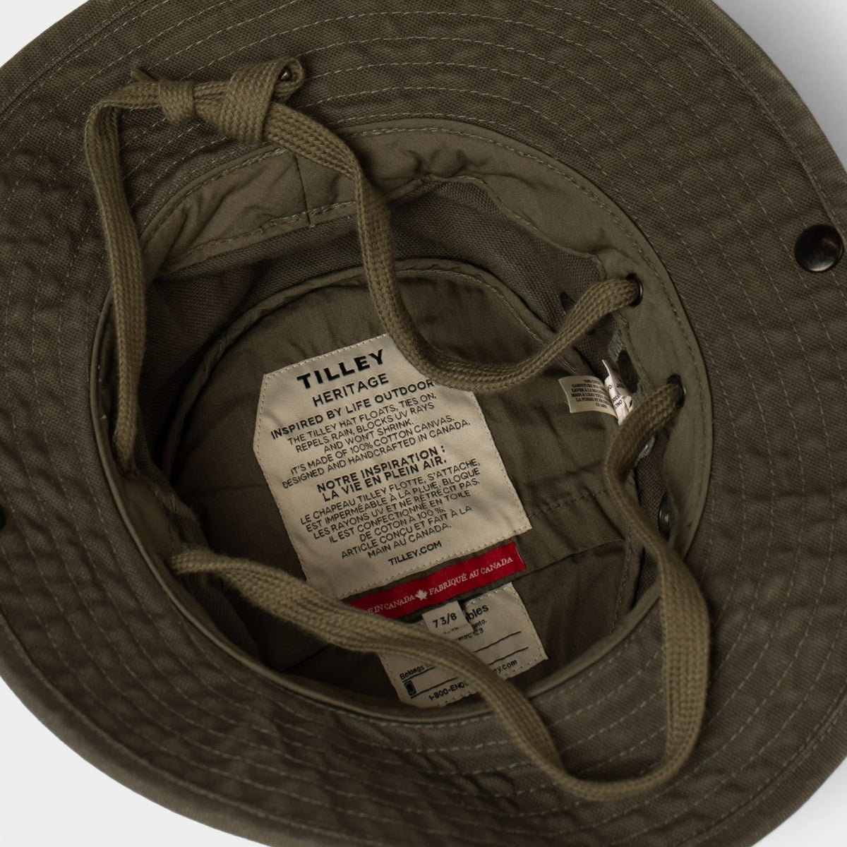 Tilley wanderer 2024 hat olive