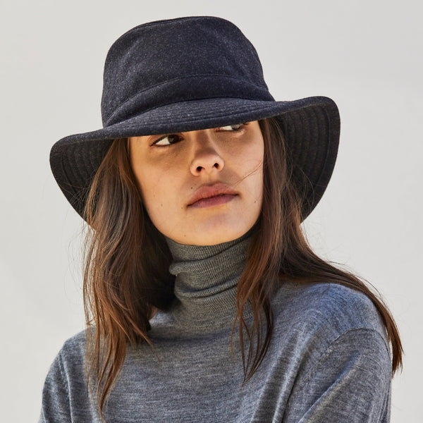 The Hat Shop Tilley Tec Wool TTW2 Hat Black