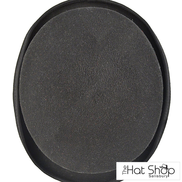 The Hat Shop Wool Top Hat Black