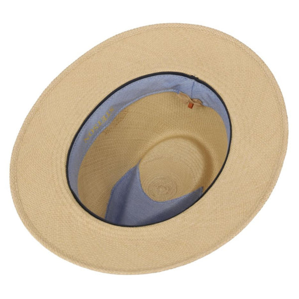 The Hat Shop Stetson 'Vermaron' Traveller Genuine Panama Hat Natural
