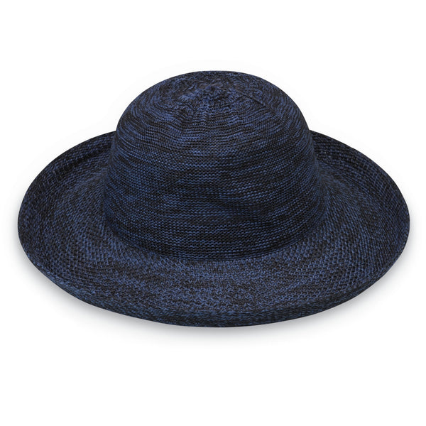 The Hat Shop Ladies Wallaroo 'Victoria' Sun Hat Mixed Navy