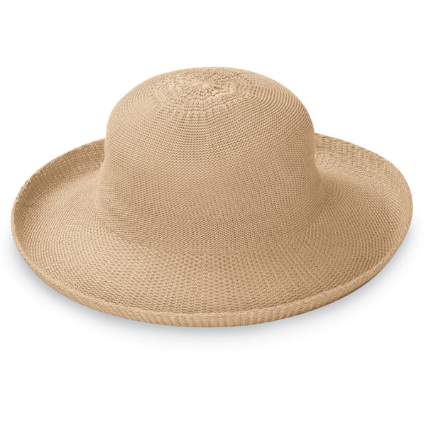 The Hat Shop Ladies Wallaroo 'Petite Victoria' Sun Hat Tan