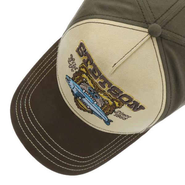 WILD LIFE SINCE 1865 TRUCKER CAP BEIGE-BROWN