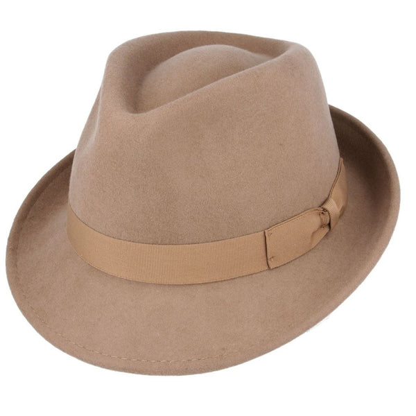 Hand Made 100% Premium Wool Trilby - The Hat Shop Salisbury