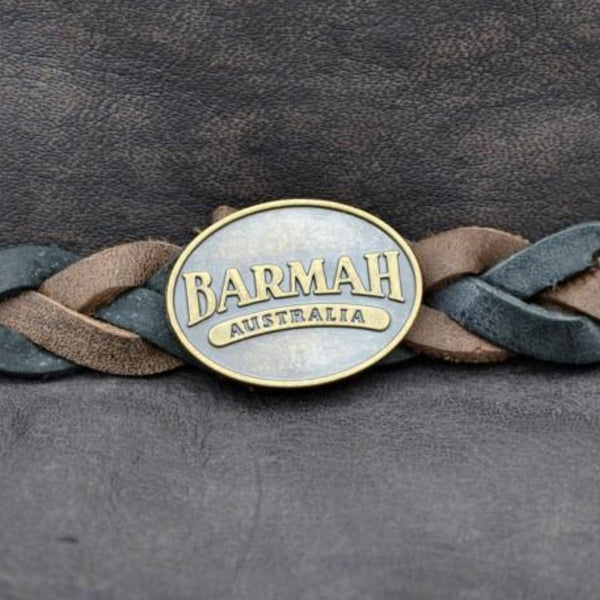 The Hat Shop Barmah Leather Kangaroo hat, brown