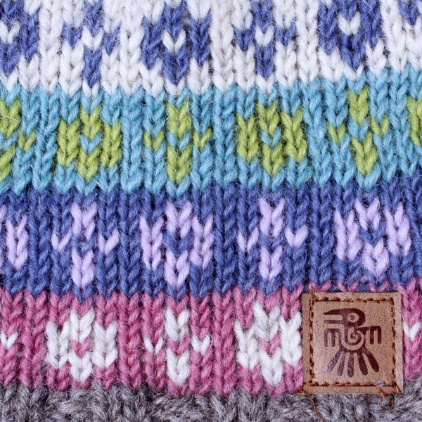 The Hat Shop Pachamama Bloomsbury Wool Bobble Beanie Hat Cool