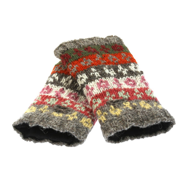 The Hat Shop Ladies Pachamama Bloomsbury Lined Wool Handwarmers Warm