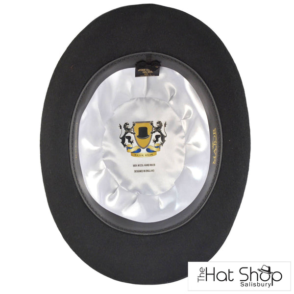 Traditional 100% Premium Wool Bowler Hat - The Hat Shop Salisbury