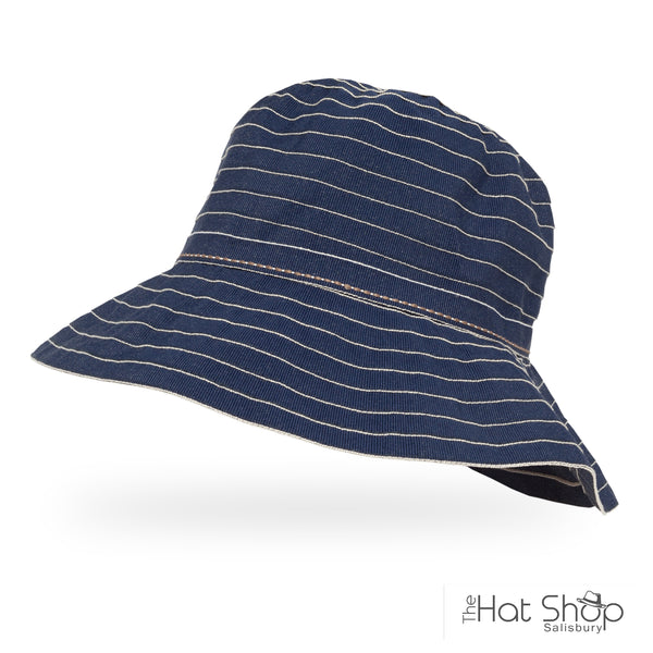 The Hat Shop Salisbury  Ladies Sunday Afternoons Emma Sun Hat Navy