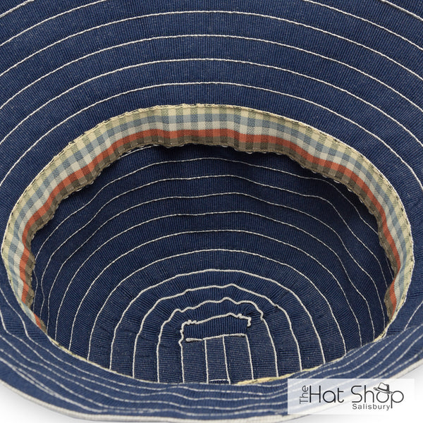 The Hat Shop Salisbury  Ladies Sunday Afternoons Emma Sun Hat Navy