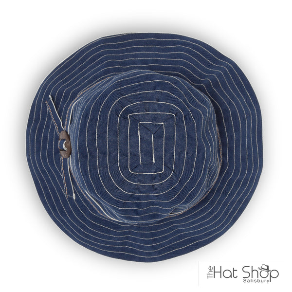 The Hat Shop Sunday Afternoons Emma Sun Hat Navy