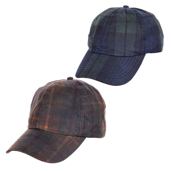 The Hat Shop Heather 'Ewan' British Wax Cotton Baseball Cap
