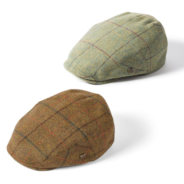 The Hat Shop Failsworth 100% Wool Gamekeeper Flat Cap