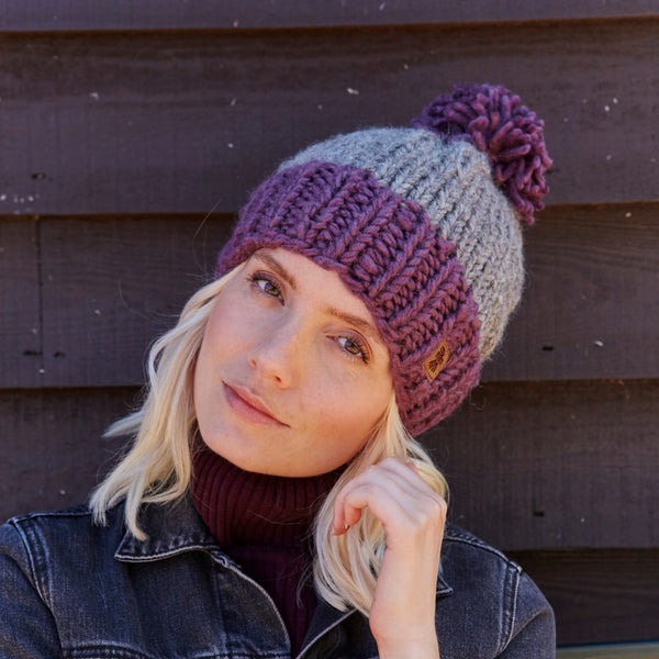 The Hat Shop Pachamama Kinsale Wool Bobble Beanie Hat