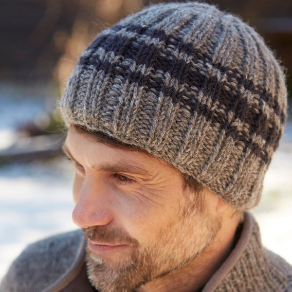 The Hat Shop Pachamama Salzburg Rib Wool Beanie HAt