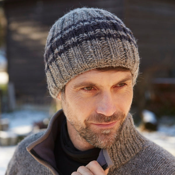The Hat Shop Pachamama Salzburg Rib Wool Beanie HAt