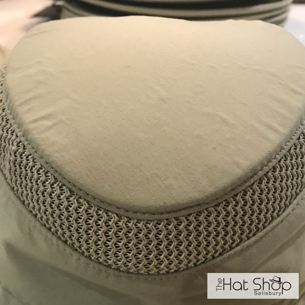 The Hat Shop Tilley LTM5 AIRFLO® Sun Hat Khaki