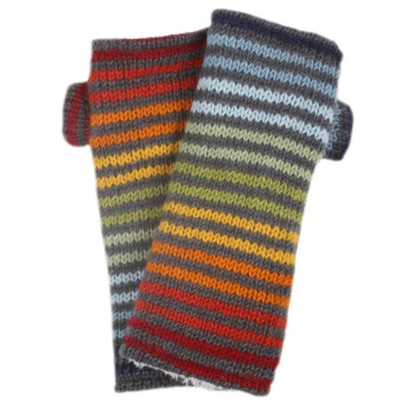 The Hat Shop Ladies Pachamama Vancouver Lined Wool Wristwarmers