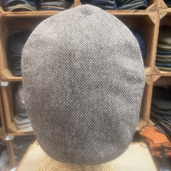 The Hat Shop City Sport Merino Wool Flat Cap Top