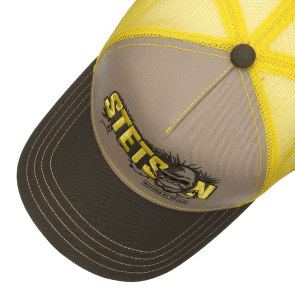 The Hat Shop Stetson Ape Trucker Cap 'Yellow' Top