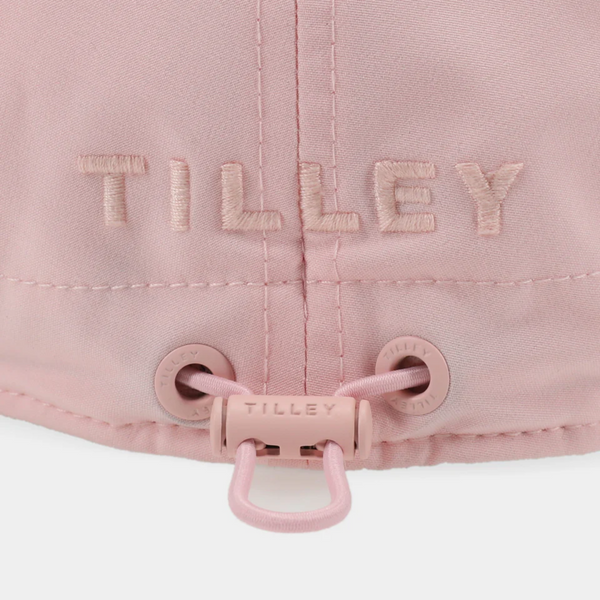 The Hat Shop Tilley Airflo Cap Barely Pink Back Adjuster