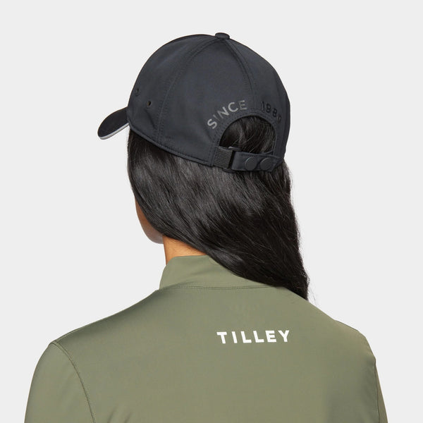 The Hat Shop Tilley All Weather Baseball Cap UPF50+ 'Black'