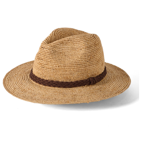 The Hat Shop Failsworth Raffia Straw Summer Hat - Amalfi