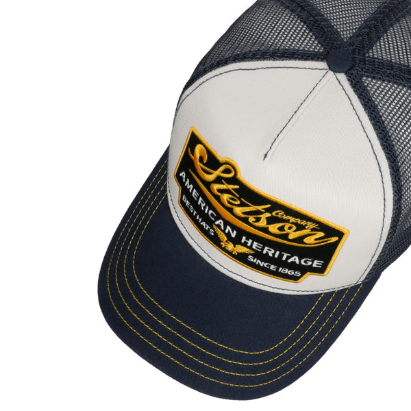 The Hat Shop Stetson American Heritage Trucker Cap 'Navy'