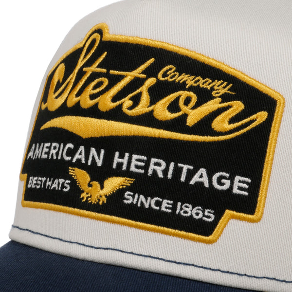 The Hat Shop Stetson American Heritage Trucker Cap 'Navy'