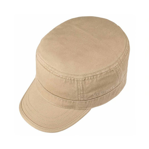 The Hat Shop Stetson Army Cap Beige