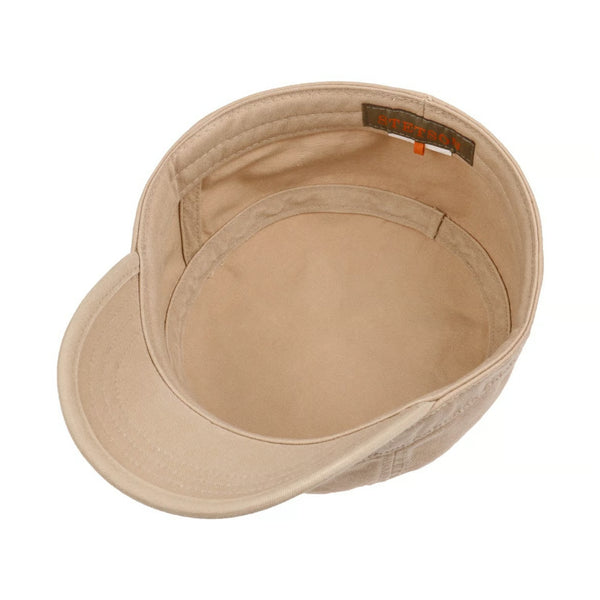 The Hat Shop Stetson Army Cap Beige