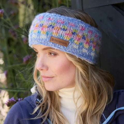 The Hat Shop Pachamama Arundel Headband Sky