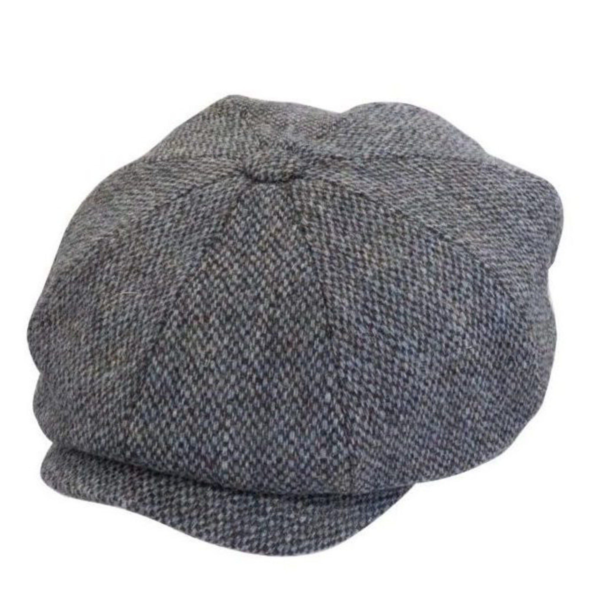 The Hat Shop Harris Tweed Bakerboy Gatsby HT14 Blue