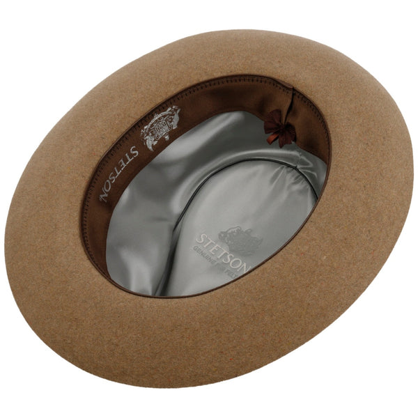 The Hat Shop Bellingford Fedora Fur Felt Fedora Beige