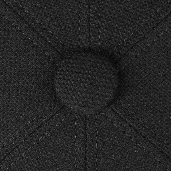 Stetson Brooklin Wool Cashmere Flat Cap 'Black'