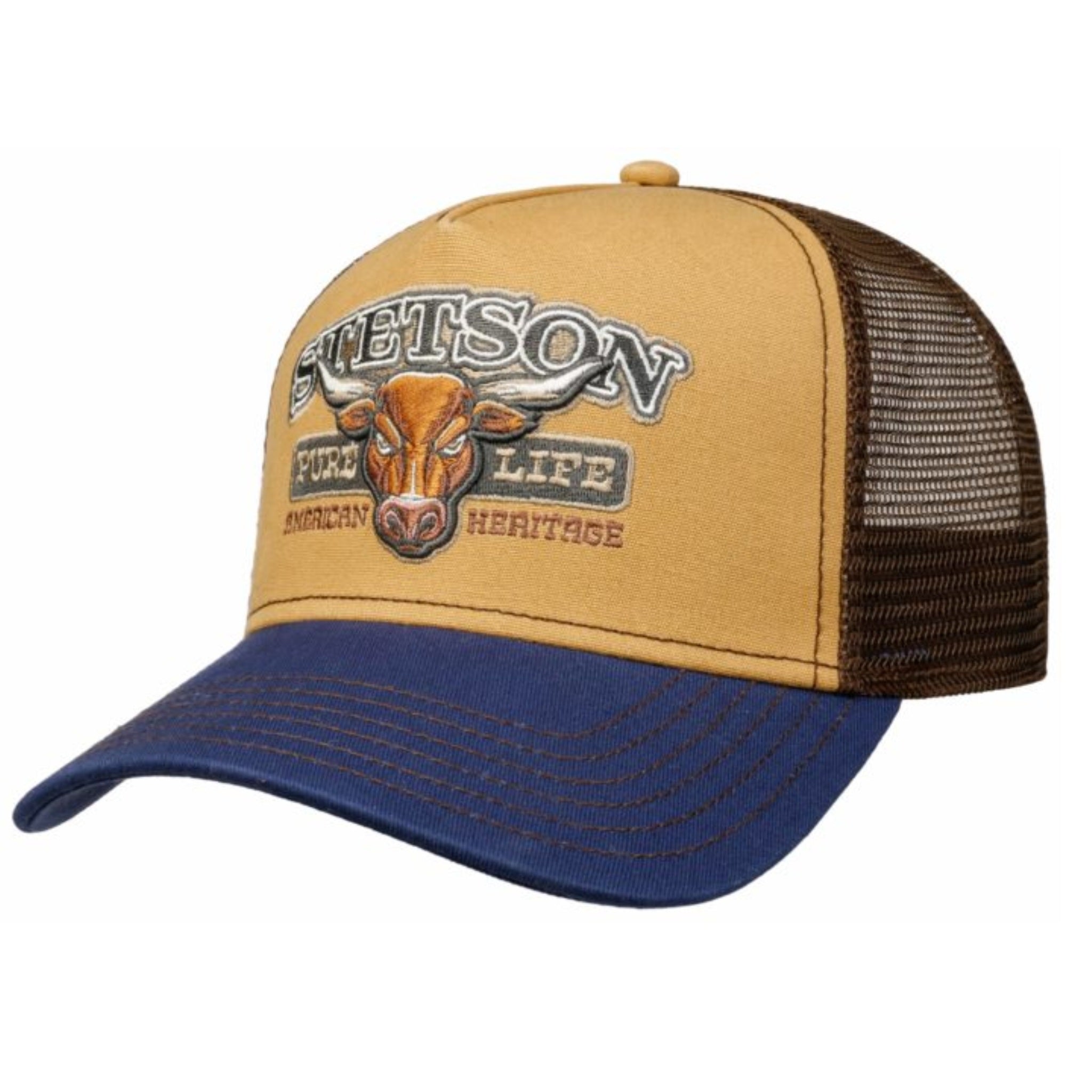 The Hat Shop Stetson Trucker Cap Bull