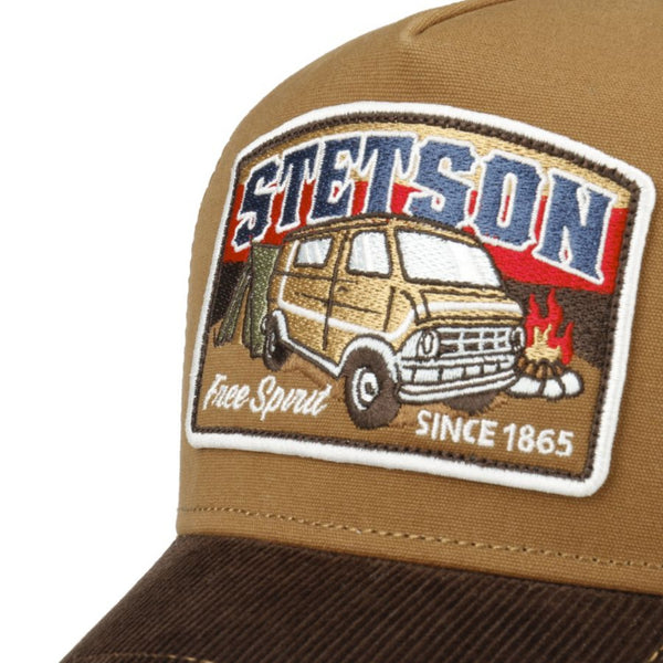 The Hat Shop Stetson By The Campfire Trucker Cap 'Brown'