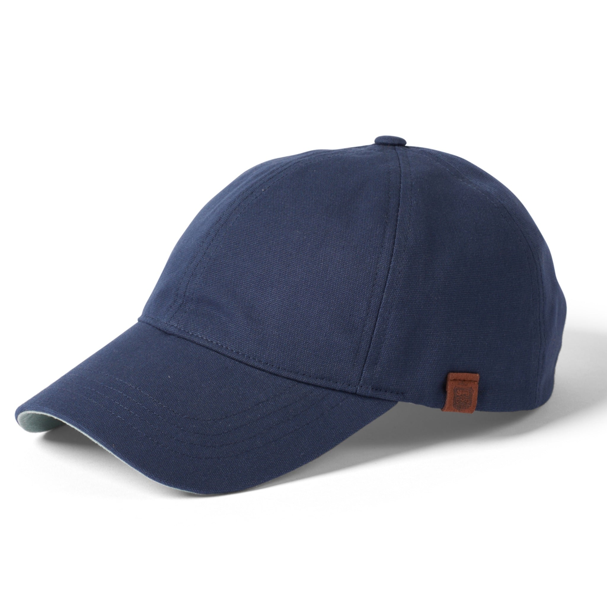 The Hat Shop Failsworth 100% Cotton Canvas Baseball Cap Navy Mint
