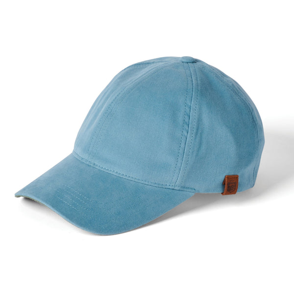 The Hat Shop Failsworth Canvas Baseball Cap Ocean/Apple