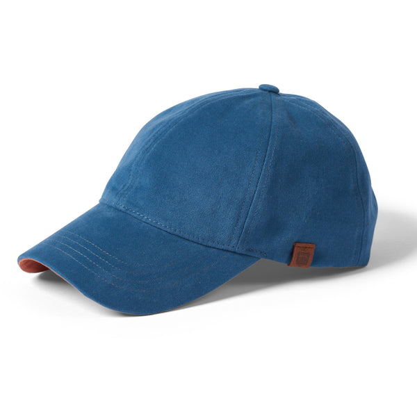 The Hat Shop Failsworth 100% Cotton Canvas Baseball Cap Blue Clay