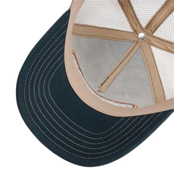 The Hat Shop Stetson American Heritage Patch Trucker Cap in Navy