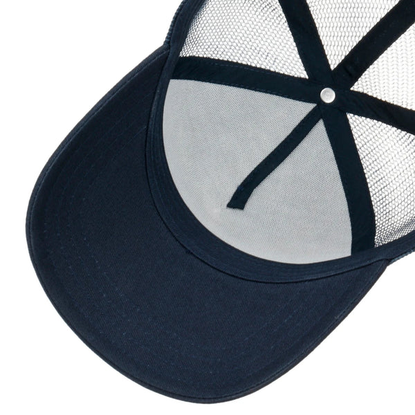 The Hat Shop Stetson Classic Cotton Trucker Cap 'Navy'