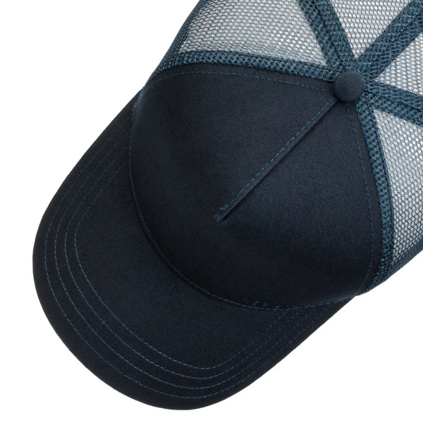 The Hat Shop Stetson Classic Cotton Trucker Cap 'Navy'