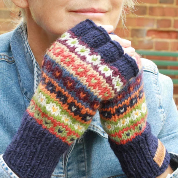 The Hat Shop, Pachamama Colorado Wool Fingerless Gloves