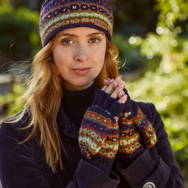 The Hat Shop Pachamama Colorado Glove/Mitt Blue