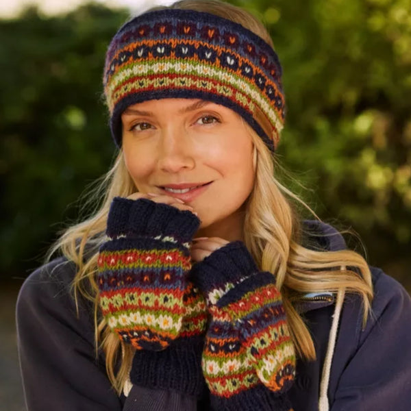 The Hat Shop Pachamama Colorado Glove/Mitt Blue