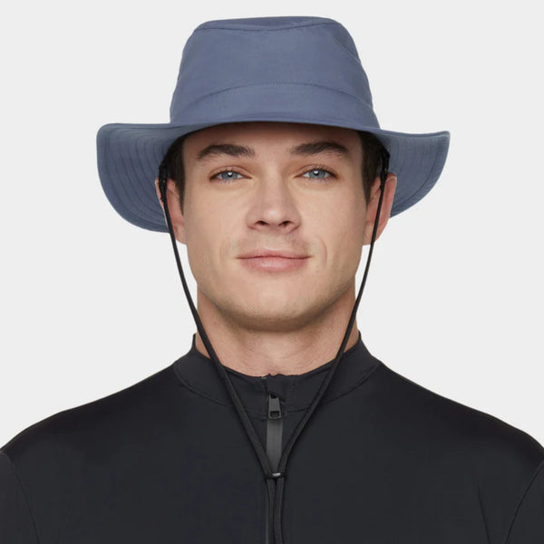 The Hat Shop Tilley 'Dunes' Explorer Sun Hat UPF50+ Mid Blue